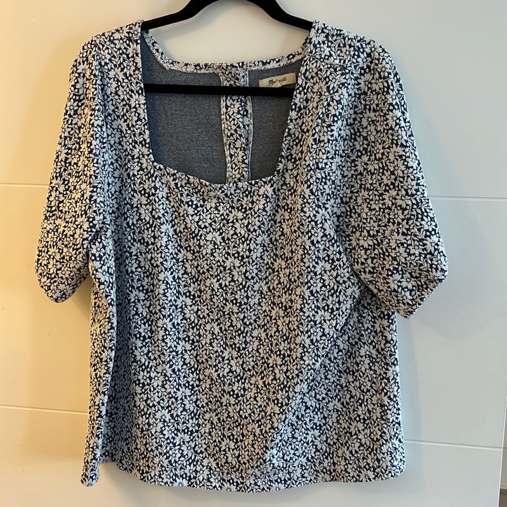 Madewell floral top